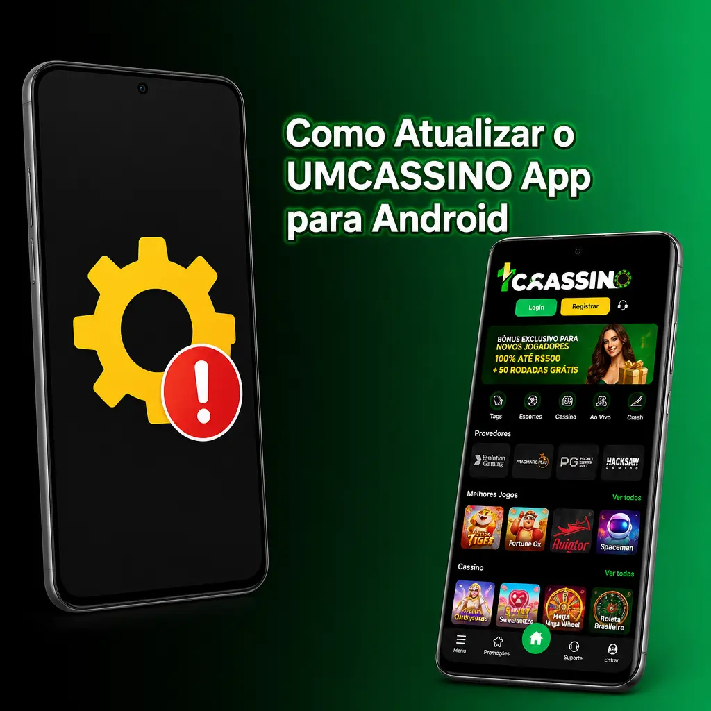 Atualização do UMCASSINO app para Android