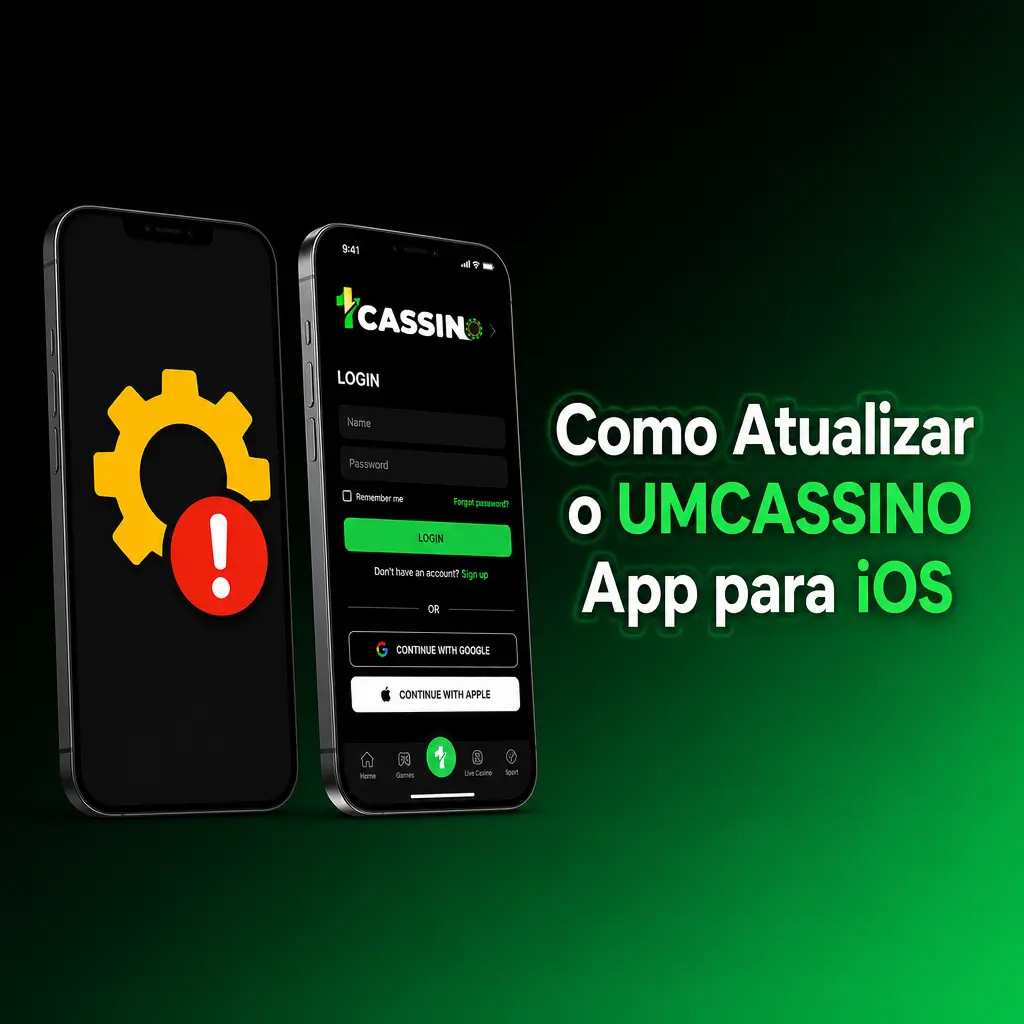 Atualização do UMCASSINO app no iOS