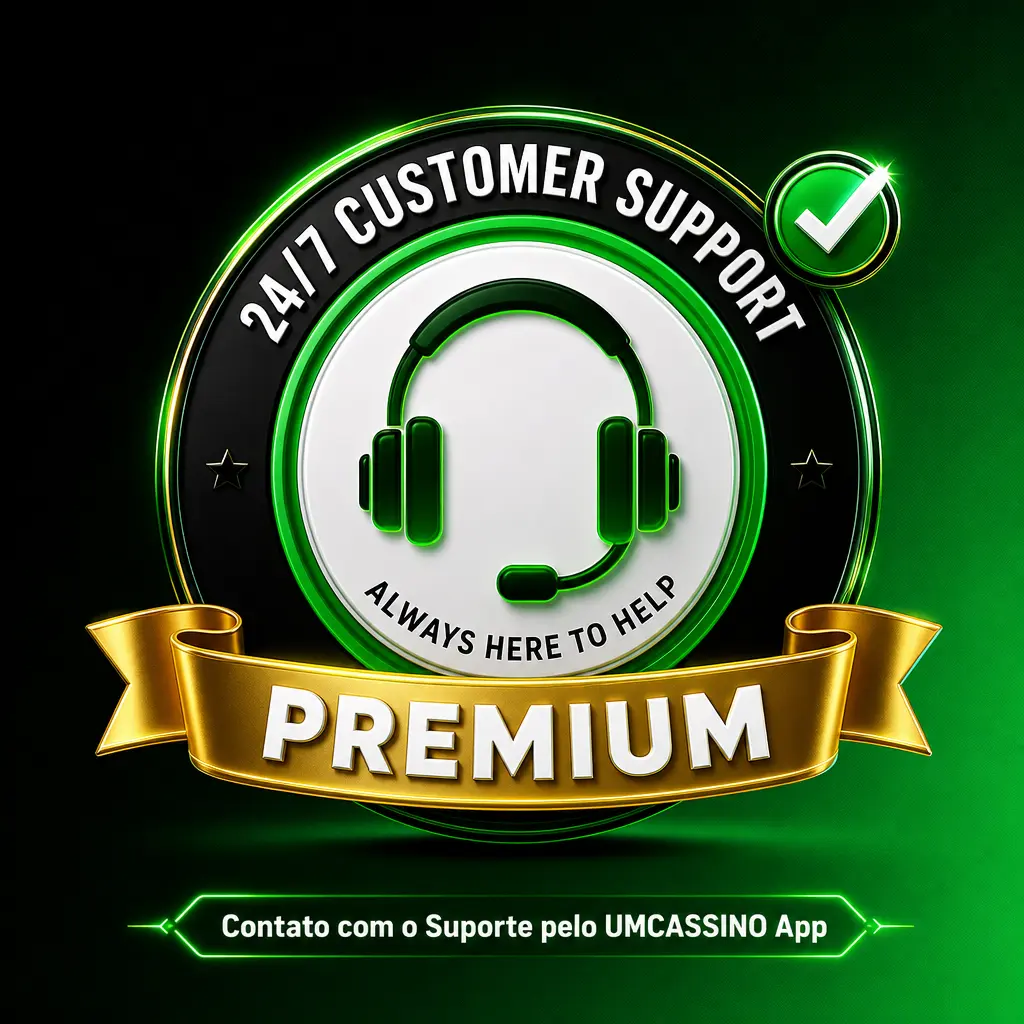 Canais de suporte do UMCASSINO App