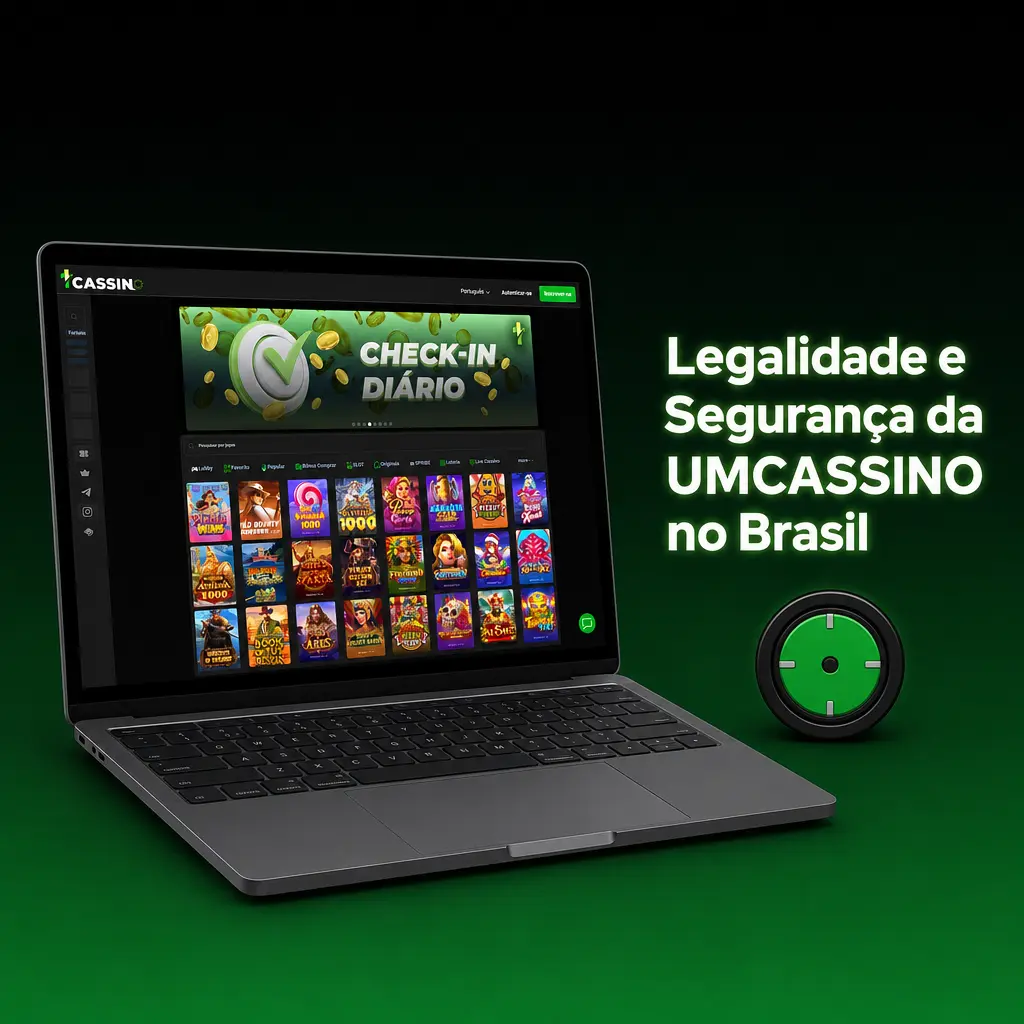 Painel de segurança e licenciamento da UMCASSINO