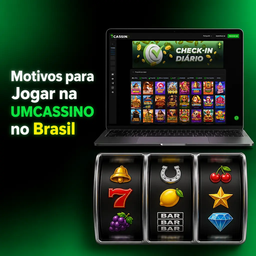Jogador brasileiro usando a plataforma UMCASSINO no celular