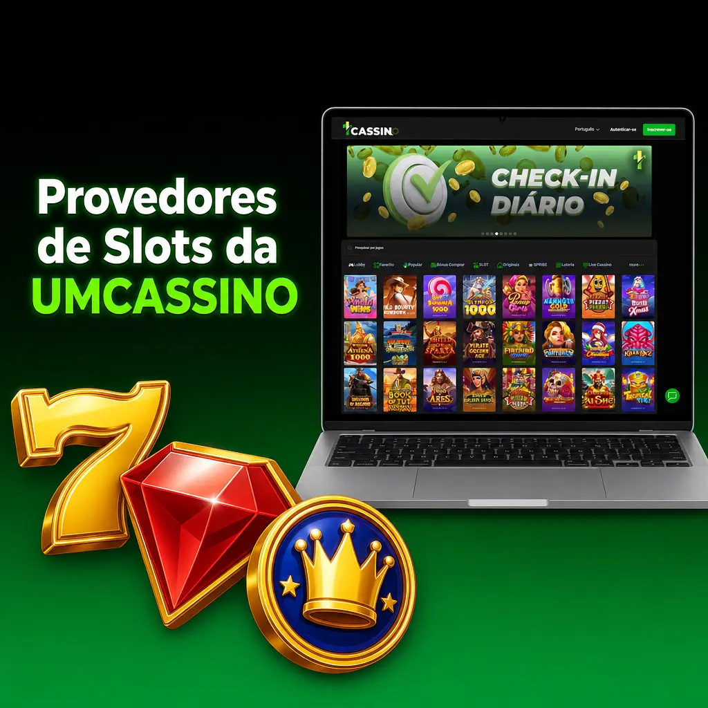 Provedores de slots parceiros da UMCASSINO