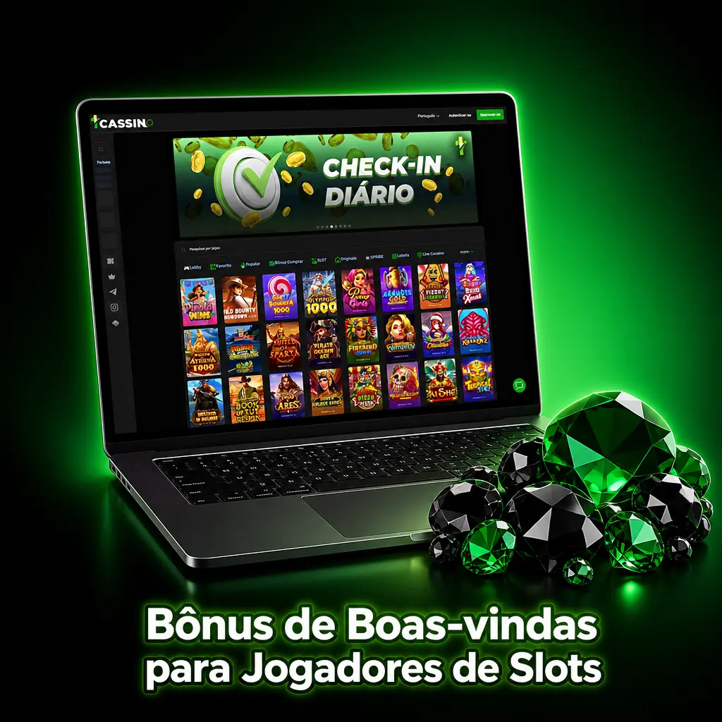 Jogador comemorando bônus de boas-vindas em slots
