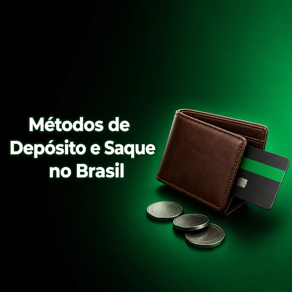 Métodos de pagamento disponíveis no Brasil: PIX, cartão de crédito, cartão de débito e transferência bancária