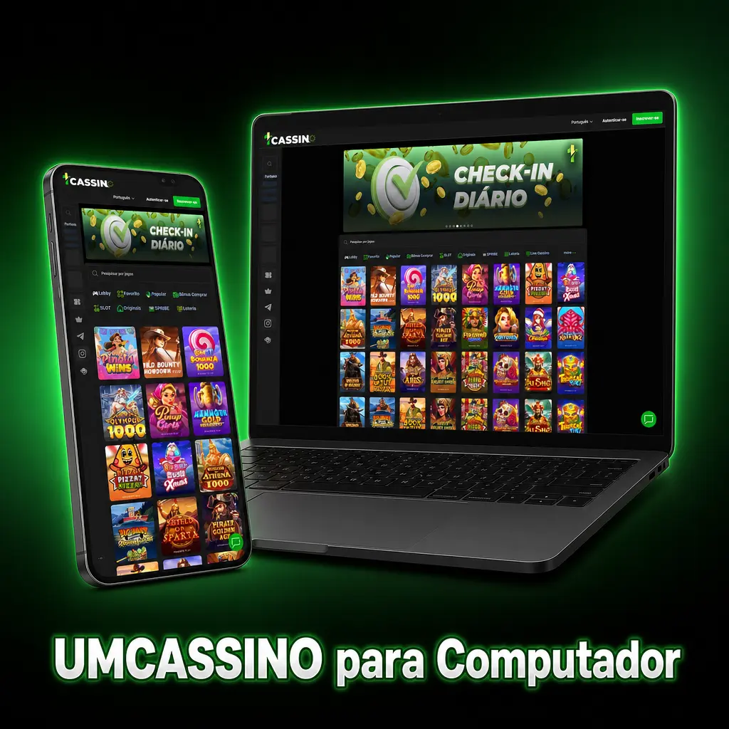 Jogando UMCASSINO no computador