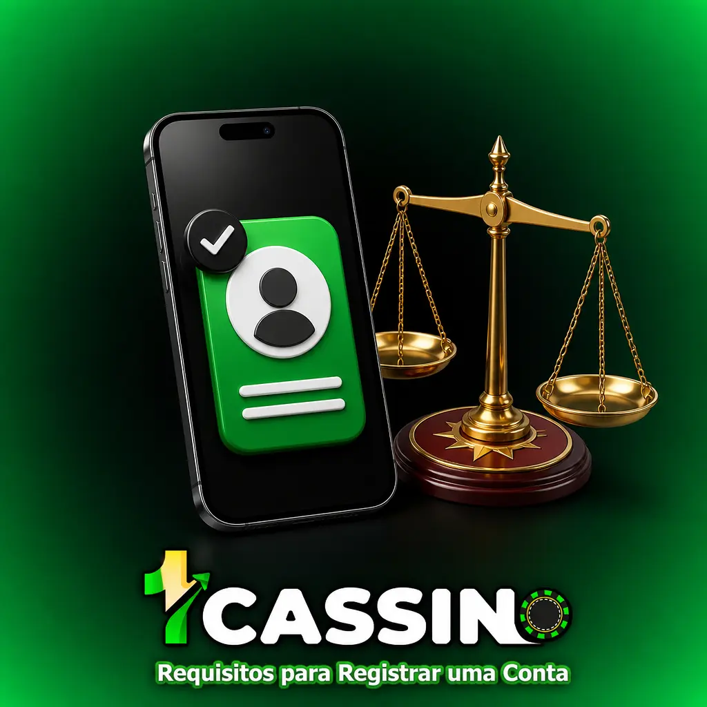 Requisitos para registrar uma conta em cassino online